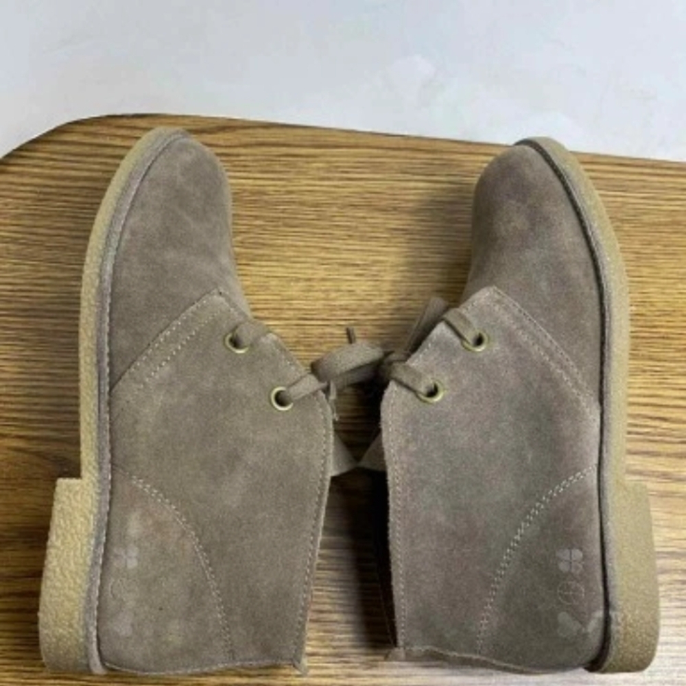 Lucky Brand Womens LP-Emillia Lace up Leather Ankle Boots  Chukka Style Size 6.5 - Picture 9 of 11
